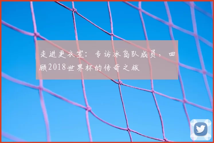 走进更衣室：专访冰岛队成员，回顾2018世界杯的传奇之旅